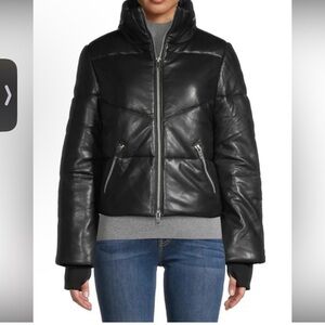 Walter Baker Black Puffer Jacket